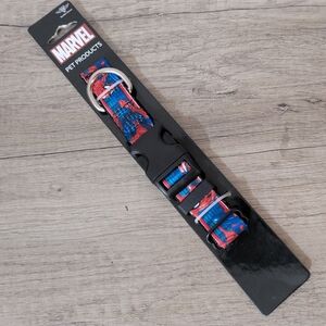 CCO 5 for $25 Marvel Spider-Man Red and Blue Pet Collar Size Small New!